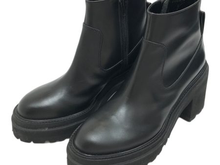 [Pre-owned] UNDERCOVER heeled short boots UC2C1F02 Discount