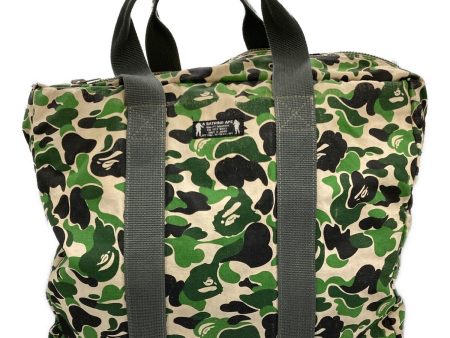 [Pre-owned] A BATHING APE 00 S 1st CAMO APE HEAD APE HEAD Boston Bag Online Sale