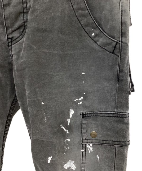 [Pre-owned] UNDERCOVERISM 00 s Paint Stretch Cargo Pants For Cheap