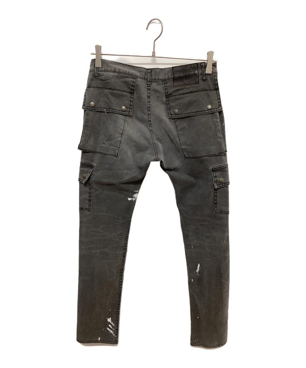 [Pre-owned] UNDERCOVERISM 00 s Paint Stretch Cargo Pants For Cheap