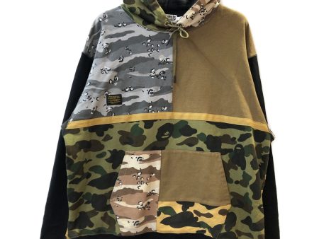 [Pre-owned] A BATHING APE APE Multicolor Camouflage Hoodie 001PPH301007X Fashion