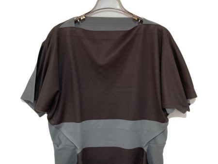 [Pre-owned] 132 5. ISSEY MIYAKE HOURGLASS Top   Short-sleeved cut & sewn IL33FJ721 on Sale