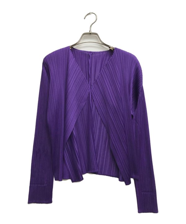 [Pre-owned] PLEATS PLEASE pleated cardigan PP63-J0606 Fashion