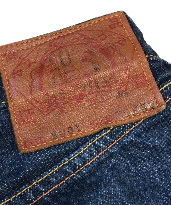 [Pre-owned] EVISU denim shorts 2001 Discount