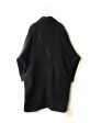 [Pre-owned] B Yohji Yamamoto Design Zipper Melton Coat NC-C70-138 Supply