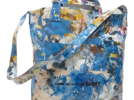 [Pre-owned] COMME des GARCONS SHIRT FUTURA GRAPHIC PRINT 2WAY SHOLDER BAG W28611 For Cheap