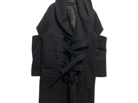 [Pre-owned] B Yohji Yamamoto Belted Design Hooded Coat NC-C51-103 Online Sale