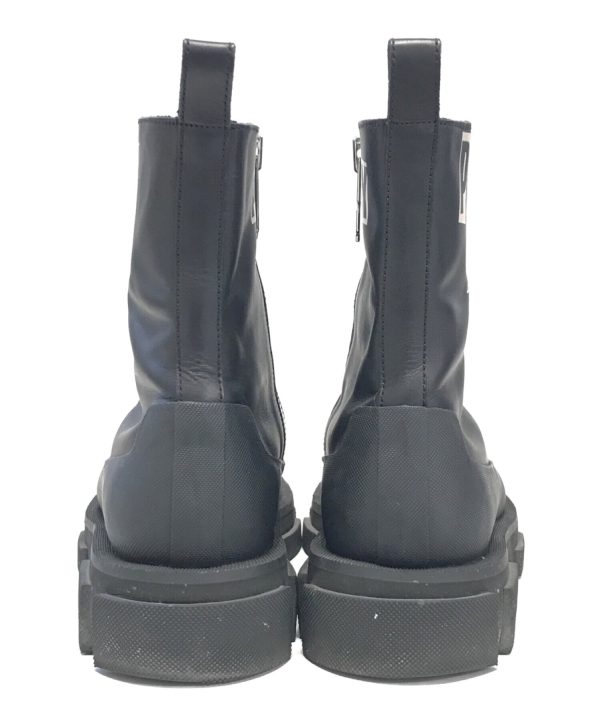 [Pre-owned] both Side Zip Rubber Boots Online Sale