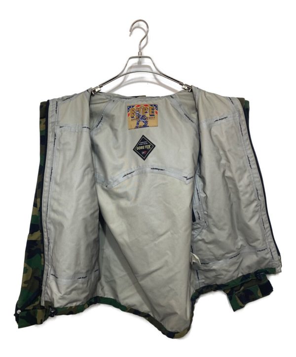 [Pre-owned] A BATHING APE Woodland Camo Pattern Gore-Tex Jacket 001hj0101009x For Sale