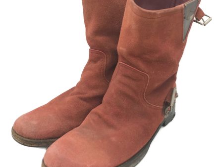 [Pre-owned] UNDERCOVERISM Suede Engineer Boots Sale