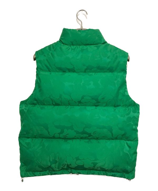 [Pre-owned] A BATHING APE TONAL SOLID CAMO PUFFER DOWN VEST 001DNJ801058I Hot on Sale