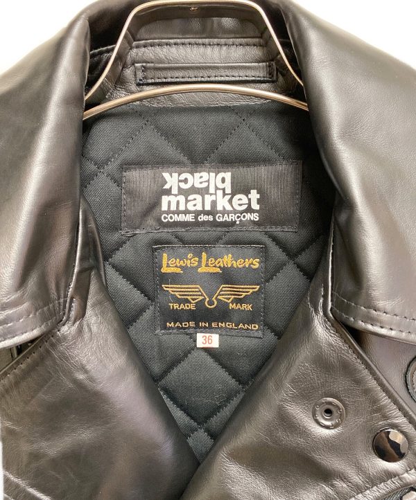 [Pre-owned] COMME des GARCONS BLACKMARKET Leather Riders Jacket OD-J001 AD2019 For Cheap