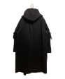 [Pre-owned] B Yohji Yamamoto Belted Design Hooded Coat NC-C51-103 Online Sale