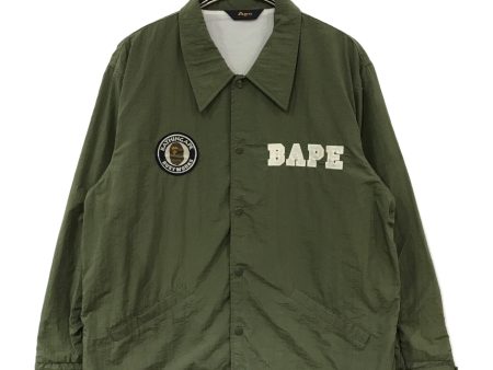 [Pre-owned] A BATHING APE coach jacket Online now