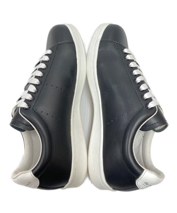 [Pre-owned] UNDERCOVER Sheep embroidered leather sneakers Online Hot Sale