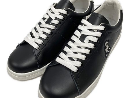 [Pre-owned] UNDERCOVER Sheep embroidered leather sneakers Online Hot Sale