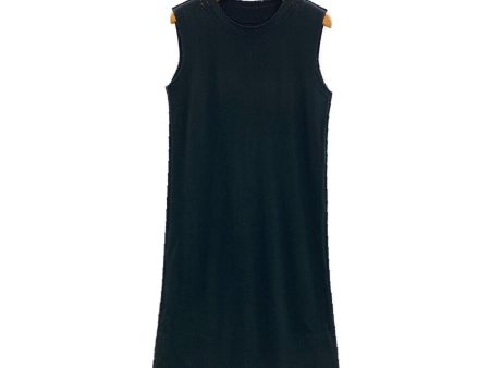 [Pre-owned] A-POC ABLE ISSEY MIYAKE Sleeveless Dress   Long Knit Dress AT13KH421 Hot on Sale