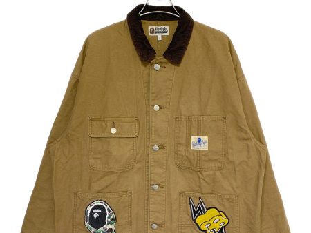 [Pre-owned] A BATHING APE WASHED DUCK COVERALL ( Washed duck coverall ) 001ljk301007m Sale