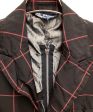 [Pre-owned] BLACK COMME des GARCONS 23AW Back zip check jacket 1L-J001 Online