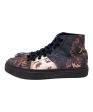 [Pre-owned] YOHJI YAMAMOTO Printed High Ket Sneakers Online now