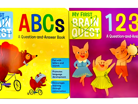 My First Brain Quest 2-Book Set (ABCs 123Ss) Supply