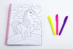 Magic Pattern Colouring: Neon Unicorns on Sale