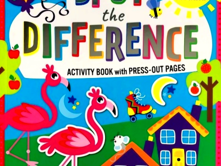 Spot The Difference Activity Book With Press-Out Pages Cheap