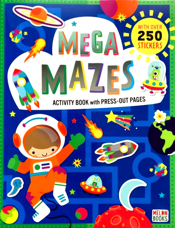 Mega Mazes Activity Book With Press-Out Pages Online