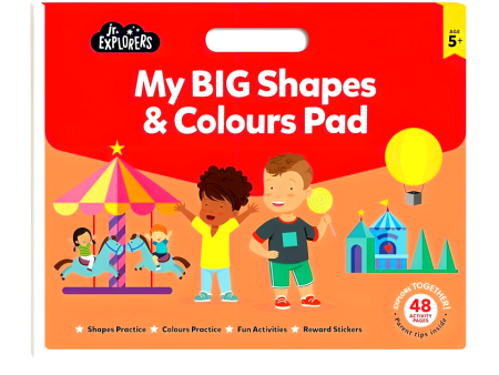 Junior Explorers: My Big Shapes And Colours Pad Discount