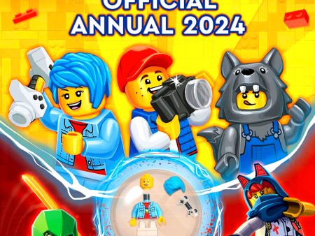 Lego® Books: Official Annual 2024 (With Gamer Lego® Minifigure) Cheap