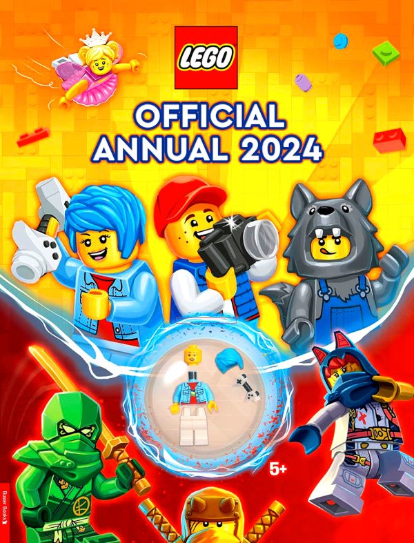 Lego® Books: Official Annual 2024 (With Gamer Lego® Minifigure) Cheap