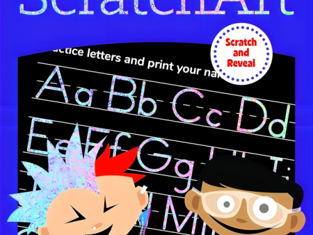 STEP UP KIDS: Alphabet Workbook with Scratch Art-Scratch and Reveal Sale