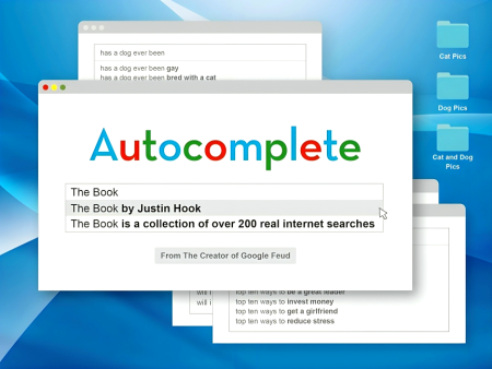 Autcomplete: The Book (Weird Gift Books, Humor Books, Funny Books) Online Hot Sale