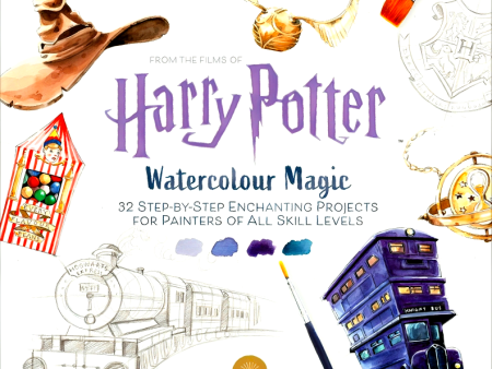 Harry Potter Watercolour Magic: 32 step-by-step enchanting projects for painters of all skill levels Supply