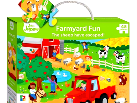 Farmyard Fun Jr Jigsaw (Age 4-6) Hot on Sale