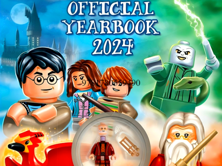 Lego® Harry Potter: Official Yearbook 2024 (With Albus Dumbledore„¢ Minifigure) For Discount