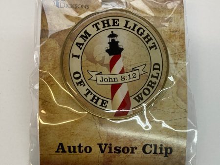 LIGHT OF THE WORLD VISOR CLIP-1660 Cheap