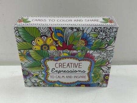 CREATIVE EXP COLORING CARDS-2573 on Sale