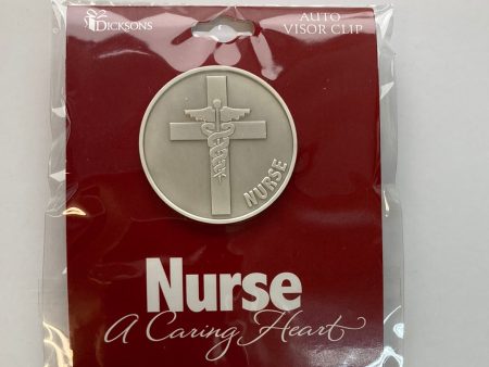 AUTO VISOR CLIP NURSE-6073 For Sale