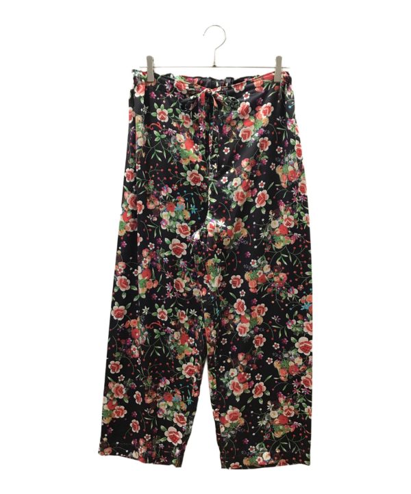 [Pre-owned] COMME des GARCONS COMME des GARCONS Flower Print Silk Easy Pants RG-P001 Online