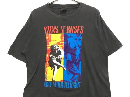 [Pre-owned] band T-shirt 90s GUNS-N-ROSES Band T-Shirt Online now