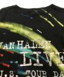 [Pre-owned] VAN HALEN WORLD TOUR T-shirt Van Halen World Tour T-shirt Online now