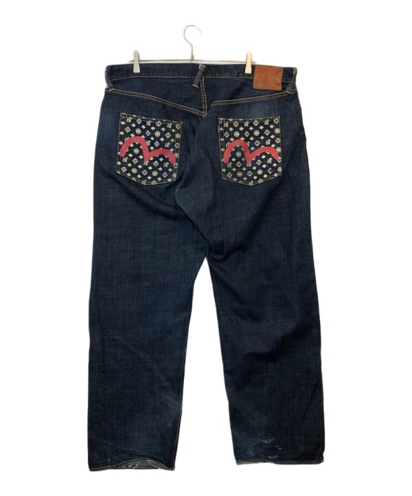 [Pre-owned] EVISU 2001 selvage denim pants Discount